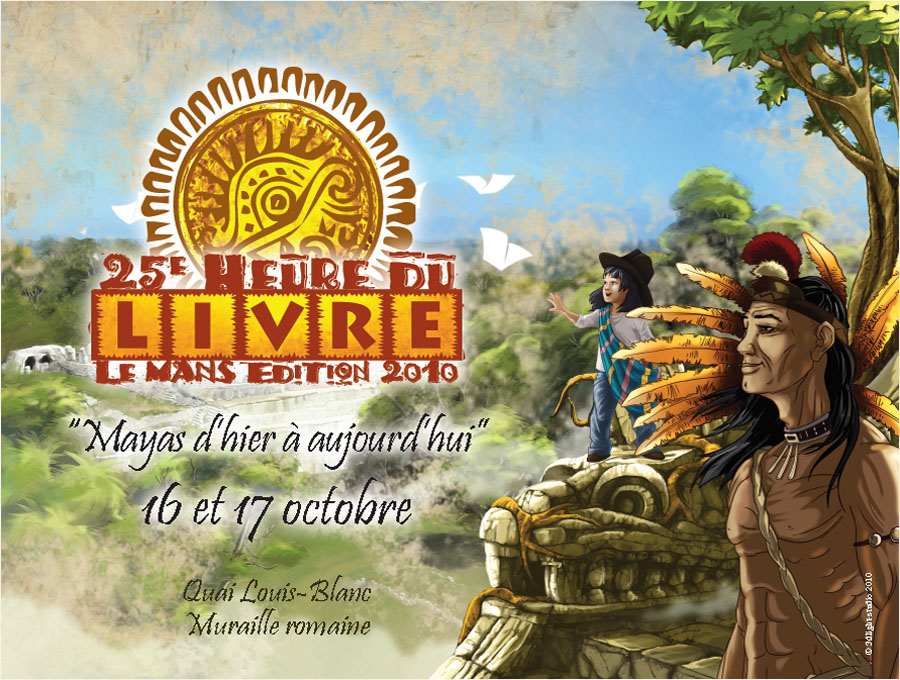 Affiche festival Salon du Livre
