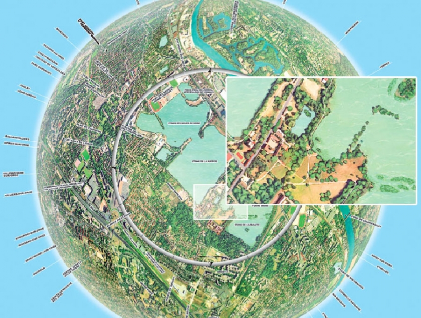 Illustration Table d'orientation