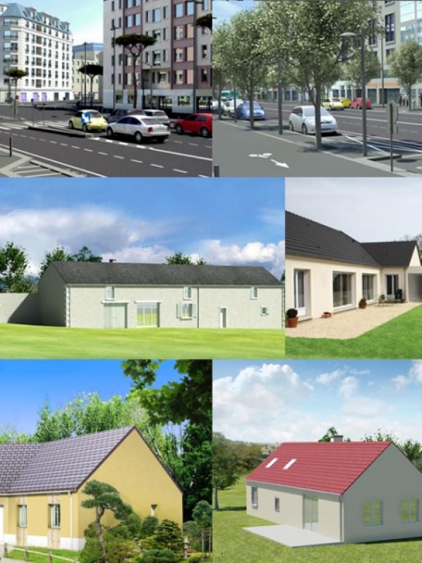 Illustrations d'architecture - 3D